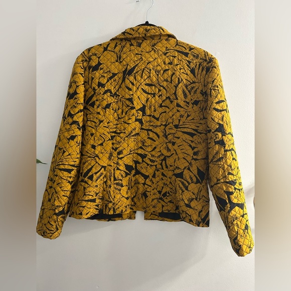 Rare and unique find! Cardiere et Cie vintage silk zip up jacket - Picture 6 of 7